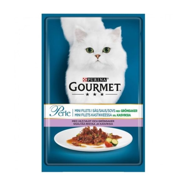 Gourmet Perle medījums 85g konservi kaķiem