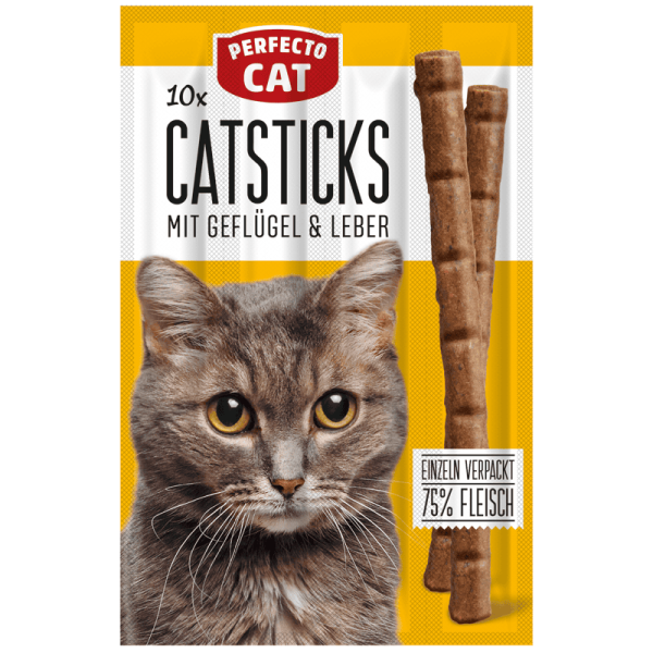 Perfecto Catsticks mājputns ar aknām 10gb