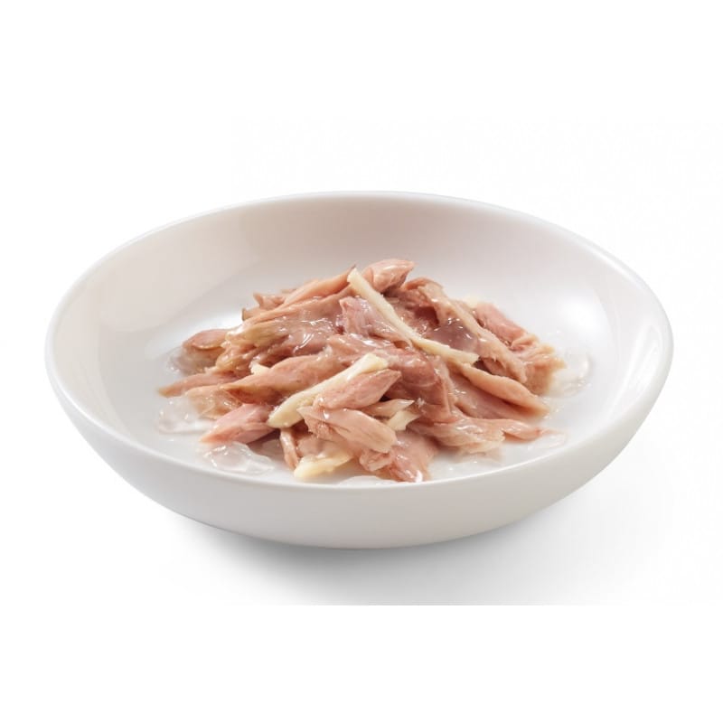 Attēls: Schesir cat tuna & chicken 85g, konservi kaķiem