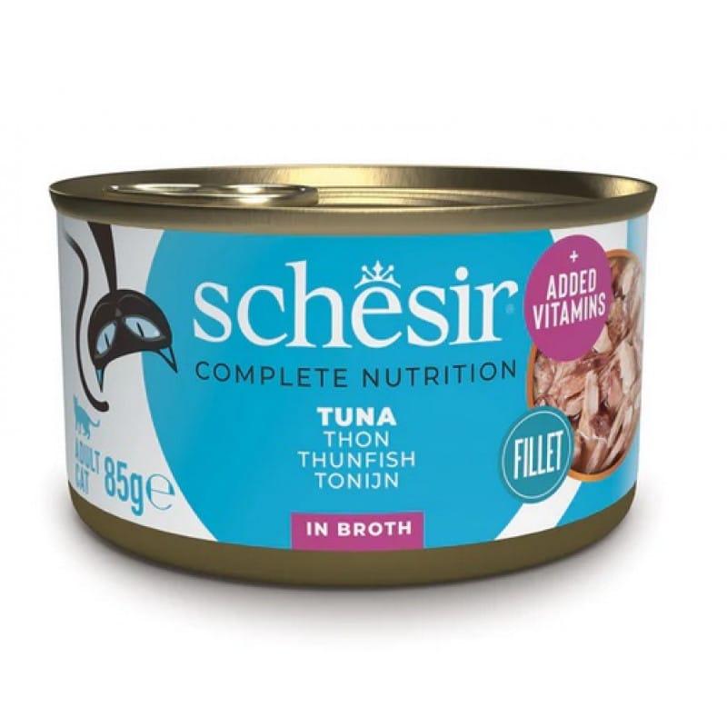 Attēls: Schesir cat Tuna all naturale 85g, konservi kaķiem