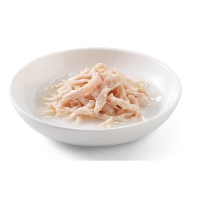 Attēls: Schesir cat chicken fillets all natural 85g, konservi kaķiem