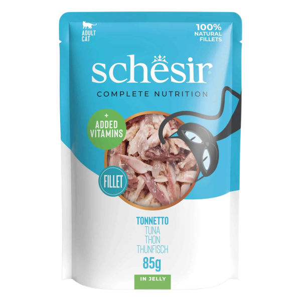 Schesir Tuna 85g, konservi kaķiem