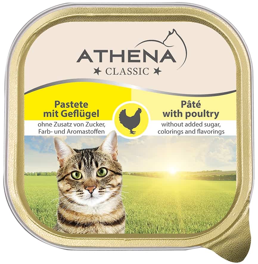 Attēls: Athena Poultry konservi kaķiem 100g