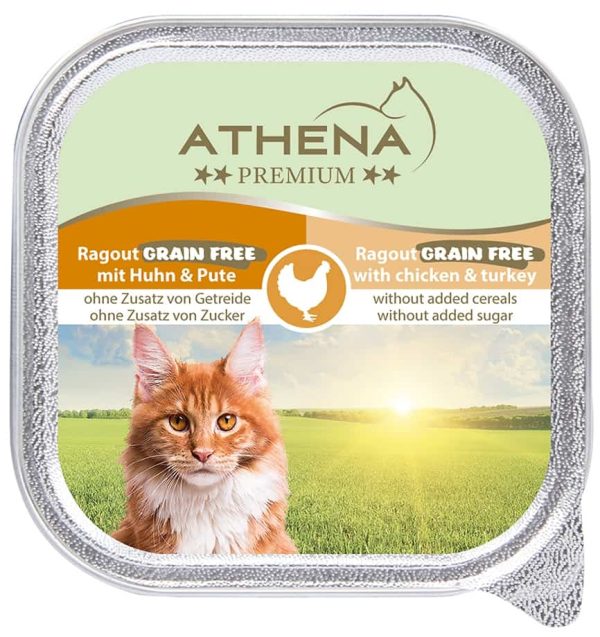 Athena Grain free, konservi kaķiem 100g