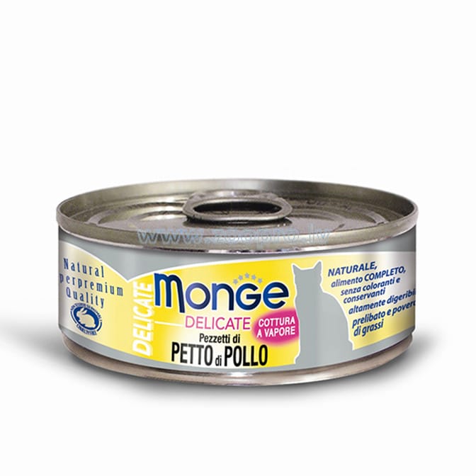 Attēls: Monge Delicate, Cāļu fileja 80g