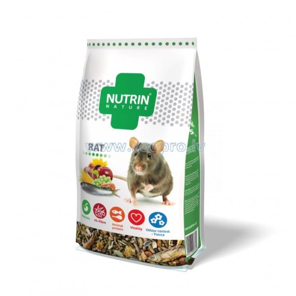 NUTRIN Nature,Barība Žurkām 750g