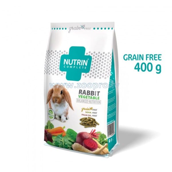 NUTRIN Complete,Barība Trušiem ar dārzeņiem 400g