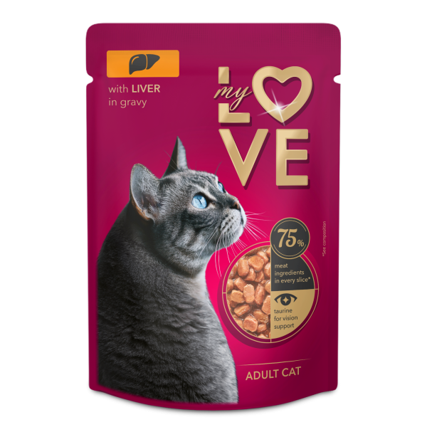 Mjau my Love, aknas mērcē 85g