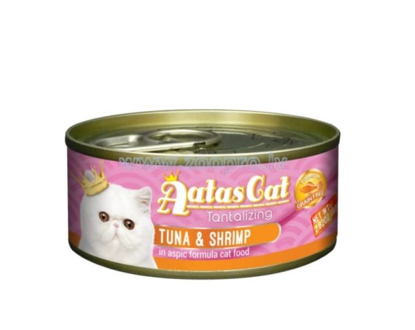 Aatas Cat Tantalizing Tuna&Shrimp 80g