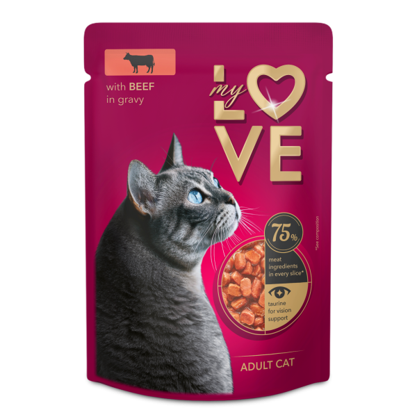 Mjau my Love, liellops mērcē 85g