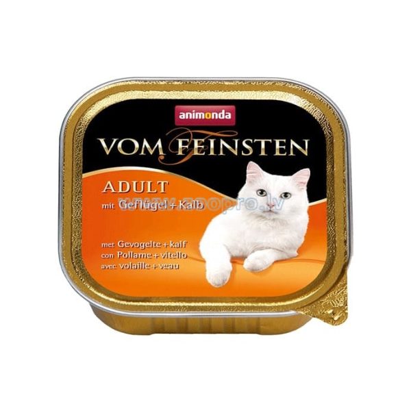 Animonda Adult mājputnu gaļa ar teļa gaļu 100g