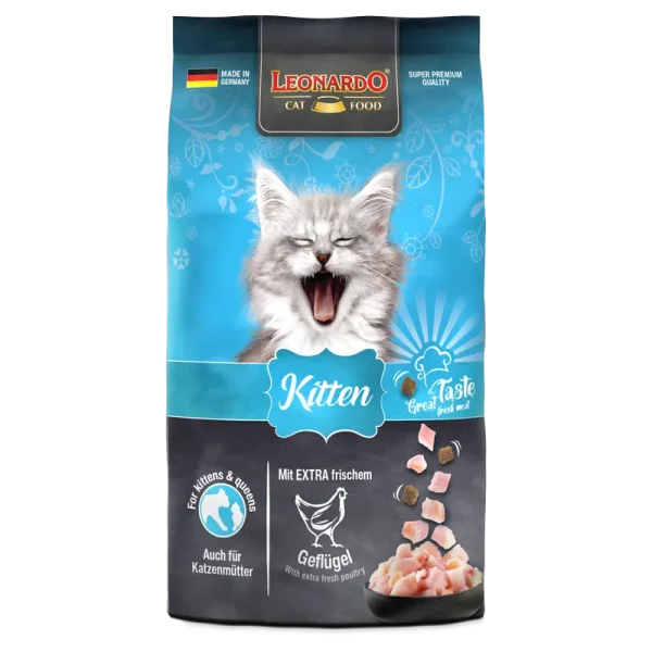 Leonardo Kitten 7,5kg sausā barība kaķēniem