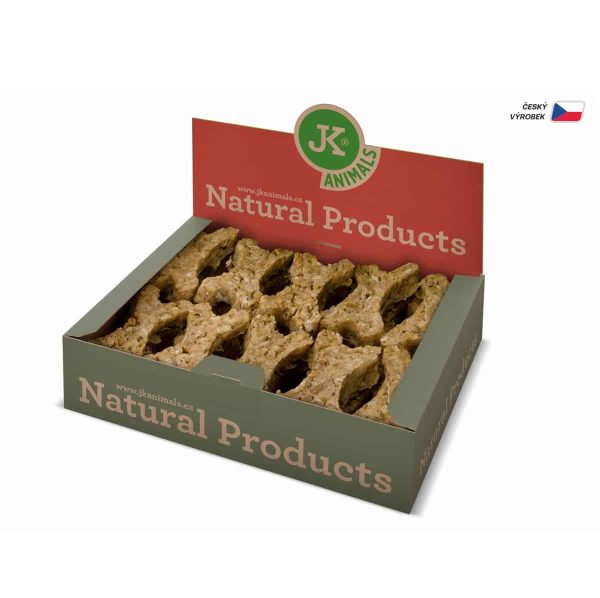 JK Snack, Gardums Suņiem, Kauliņš no liellopu ādas ar L-karnitīnu 10cm
