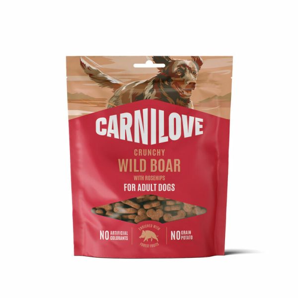 Carnilove Dog Crunchy Adult Wild Boar with Rosehips 200g