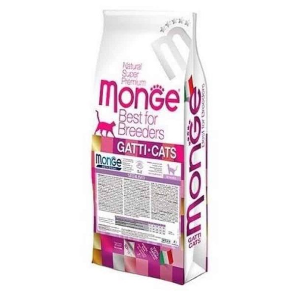 MONGE Natural Sterilised, sausā barība kaķiem, Sveramā
