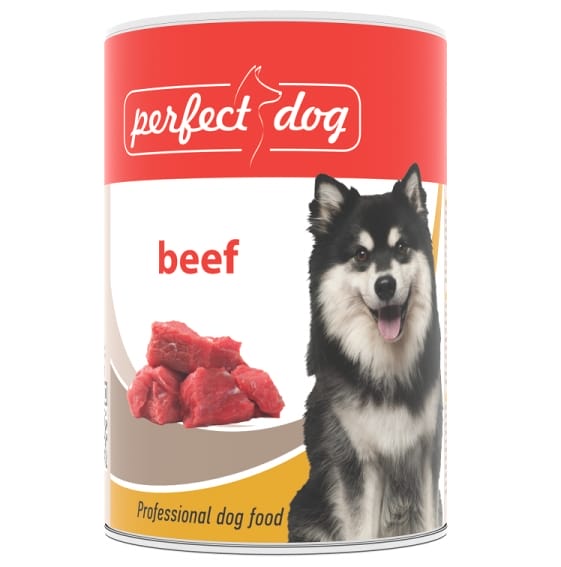 Attēls: Perfect Dog, Konservi Ar liellopa gaļu 400g