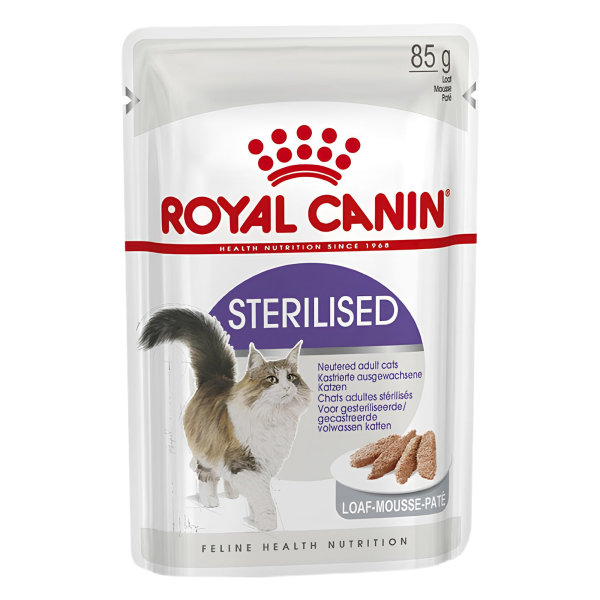 Royal Canin FHN Sterilised loaf, Konservi Kaķiem 85g