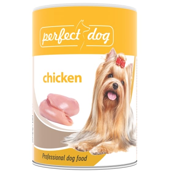 Attēls: Perfect Dog, Konservi Ar vistas gaļu 400g