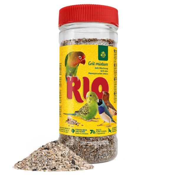 RIO grit/mineral mixture, maisījums gremošanai Papagaiļiem 520g