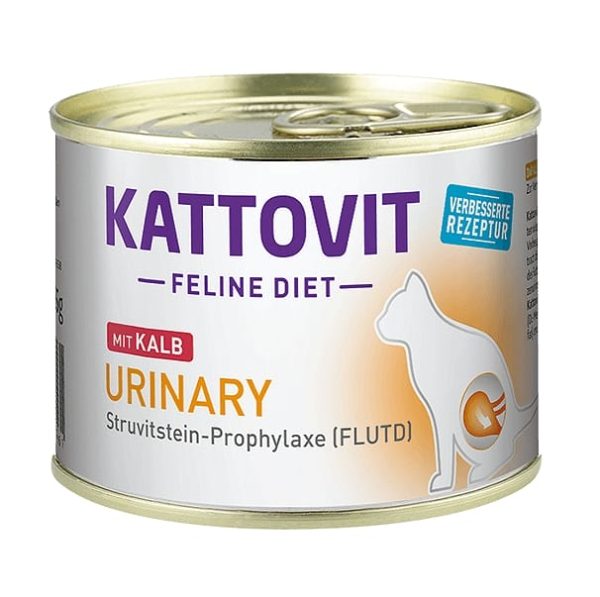 Kattovit Urinary Kalb, Konservi Kaķiem 185g