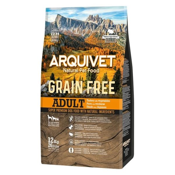 Arquivet Dog, Grain Free Turkey 12kg