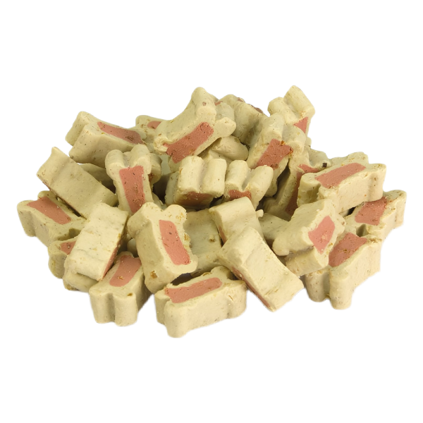 Arquivet Soft Snacks Salmon&rice duo bones, Mīkstās Uzkodas Suņiem