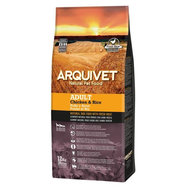 Arquivet Dog, Adult Chicken&Rice 12kg