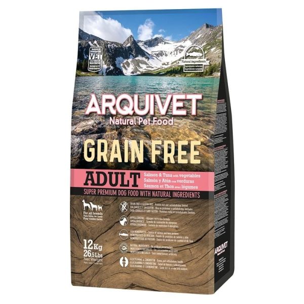 Arquivet Dog, Grain Free Salmon 12kg