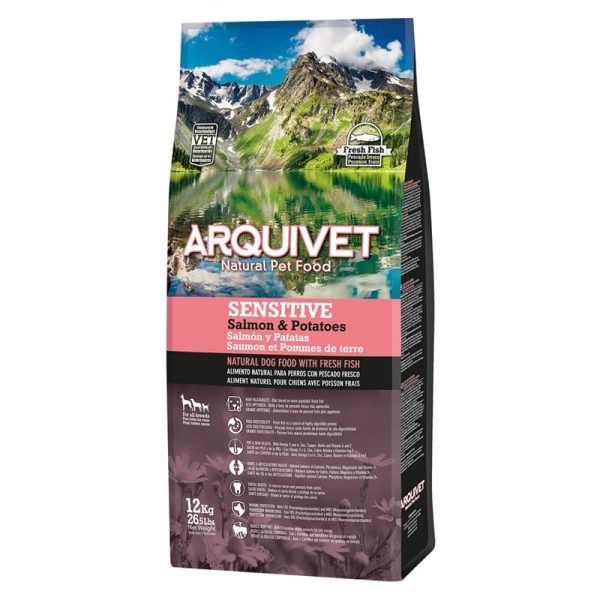 Arquivet Dog, Adult Sensitive Salmon&Potato 12kg
