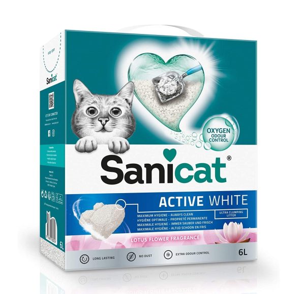 Sanicat Active White Lotus, Cementējošas smiltis 6L