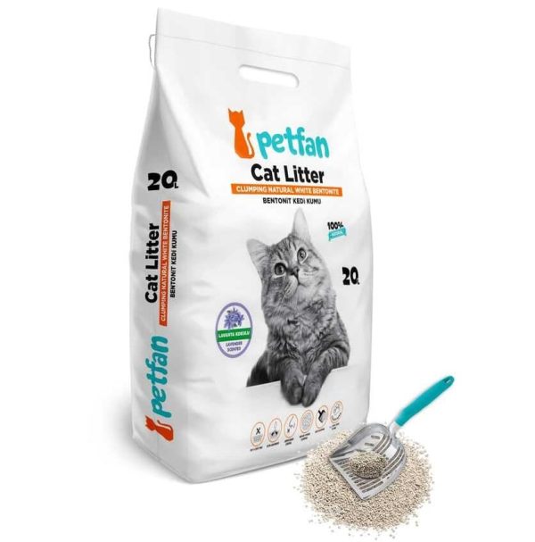 Petfan lavander, Cementējošās Smiltis ar lavandas Aromātu 20L(16.8kg)