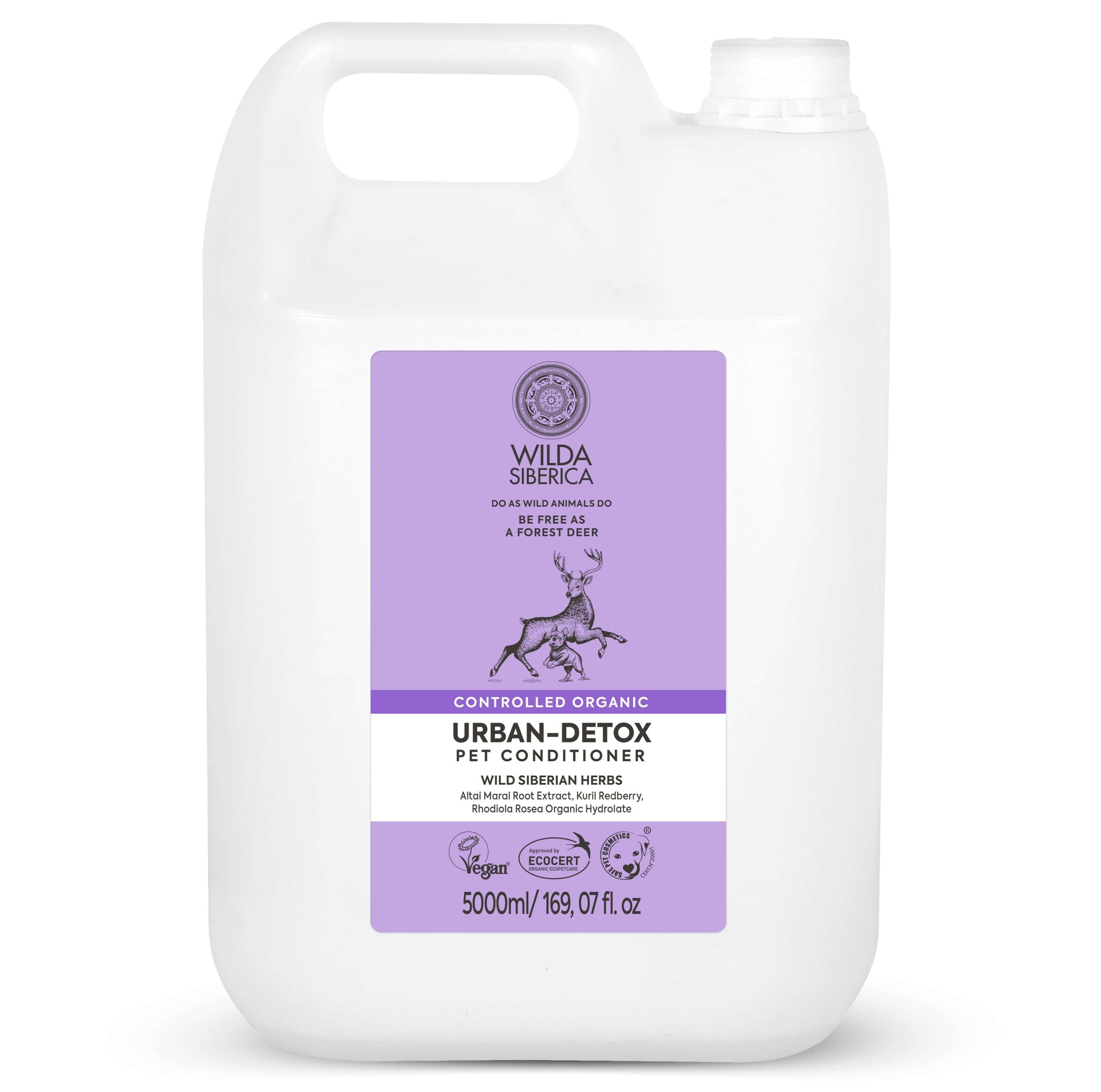 Attēls: Wilda Siberica Urban-Detox Pet Conditioner 5L