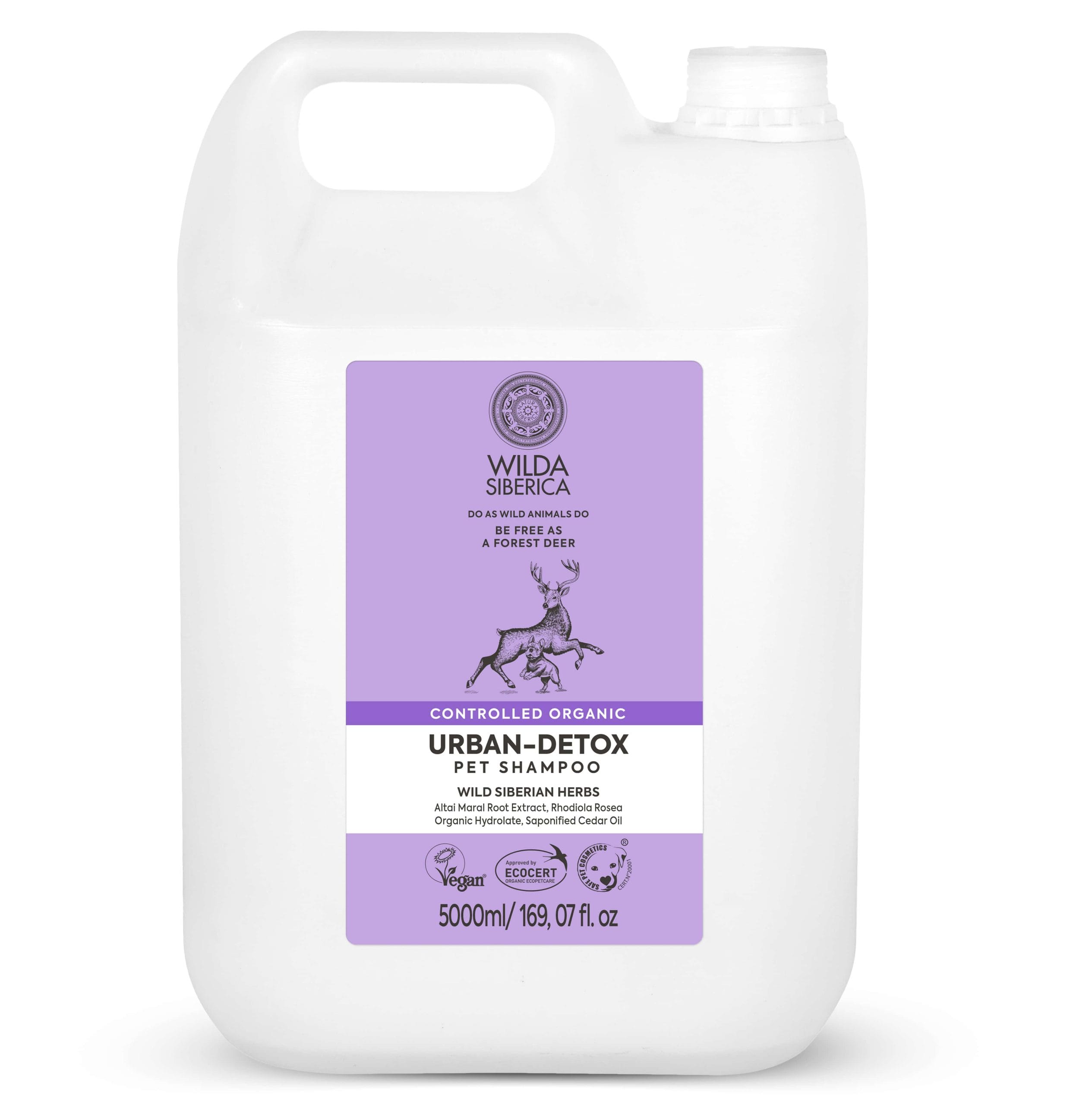 Attēls: Wilda Siberica Urban-Detox Pet Shampoo 5L