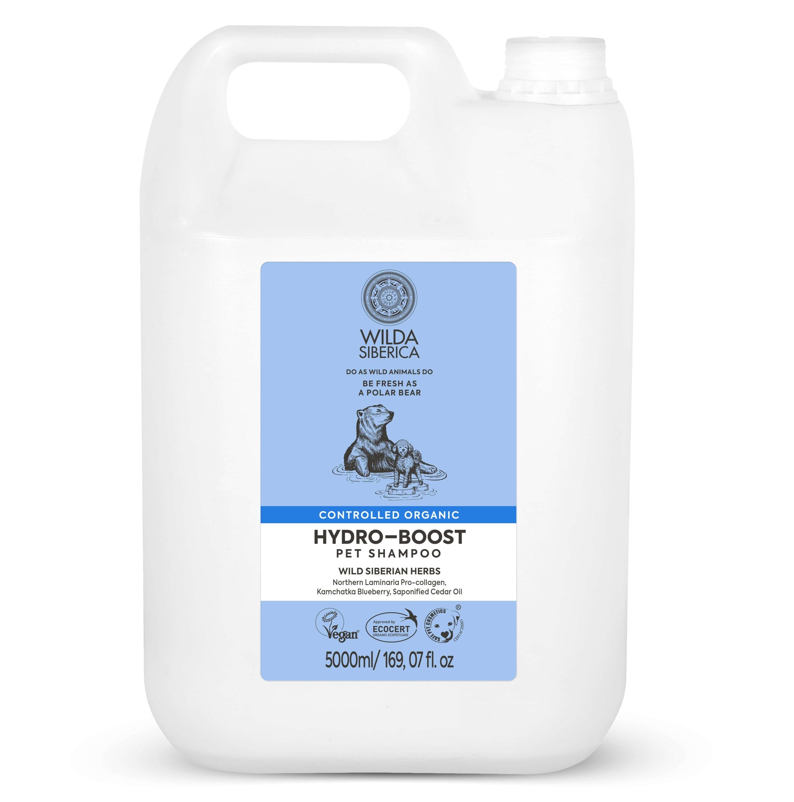 Attēls: Wilda Siberica Hydro-Boost Pet Shampoo 5L