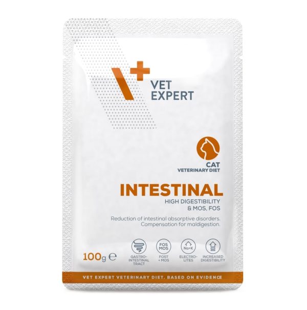 VetExpert VD cat Intestinal 100g, konservi kaķiem