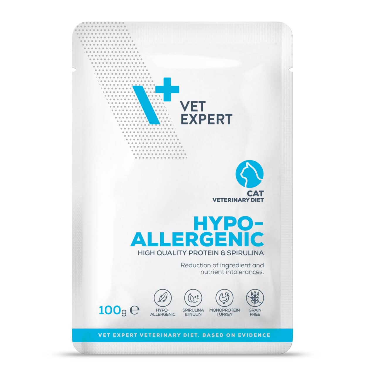 Attēls: VetExpert VD cat Hypoallergenic 100g, konservi kaķiem –