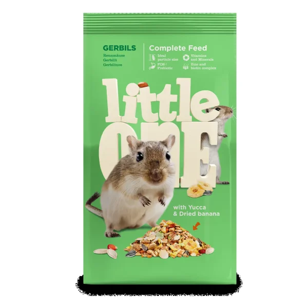 Little One food for Gerbils 400g barība smilšu pēlēm