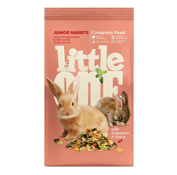 Little One food for Junior Rabbits 400g, barība jauniem trušiem