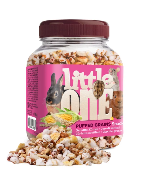 Little One snack “Puffed grains” 70g uzpūstie graudi