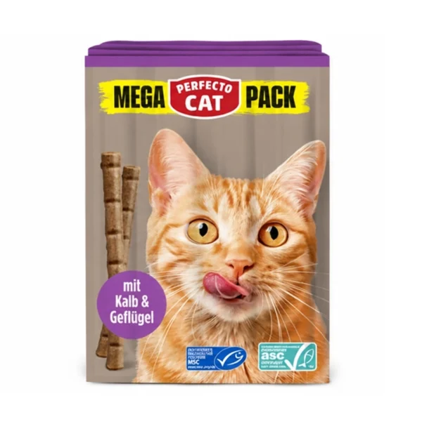 Perfecto Catsticks ar jēra gaļu un tītaru