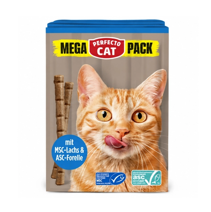 fish Mega Perfecto Cat iepakojumi